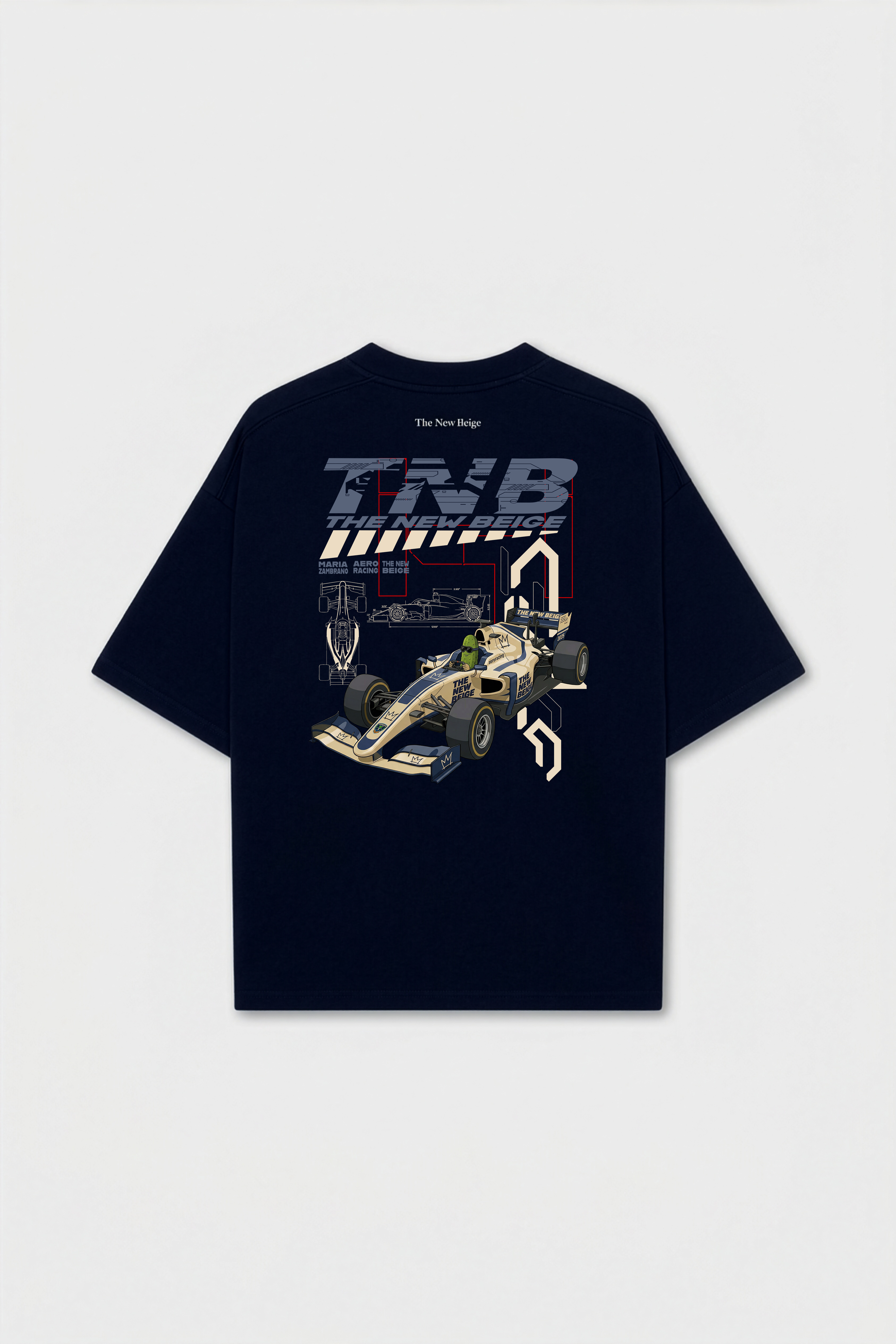 Camiseta Aerozam Racing - parte trasera