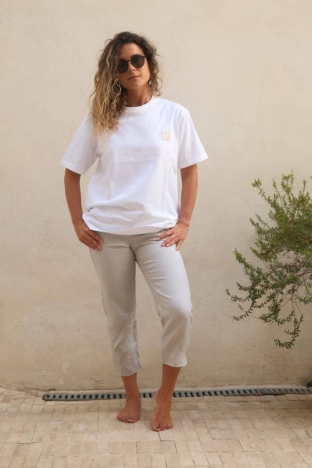 Camiseta Icony Beige